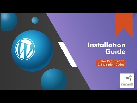 User Registration and Invitation Codes Plugin Installation | WordPress